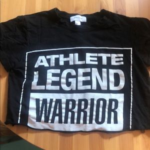 SoulCycle cropped sweatshirt